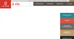 Desktop Screenshot of clafleche.qc.ca
